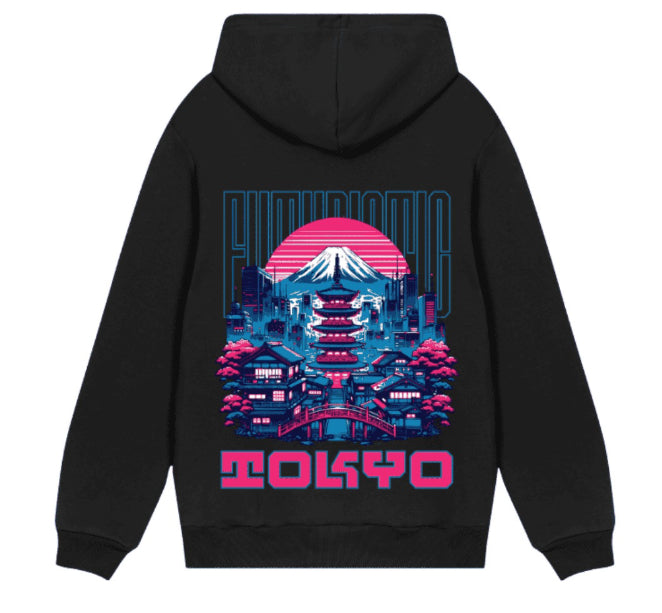 Heavyweight Washed Vintage Loose Casual Hoodie